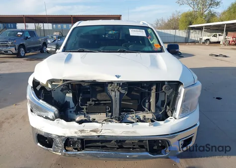 2018 Nissan Titan Sv z USA, uszkodzony, nr VIN 1N6AA1EK6JN545882